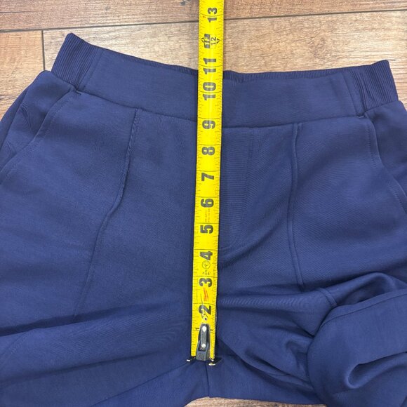 OFFLINE By Aerie Women’s ChillUp Track Trouser Navy Blue Small Wide Leg Cozy - Picture 8 of 9